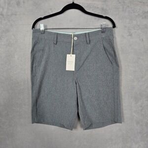 Free Fly Men's Size 30 Hybrid II Performance Shorts Grey 9" Stretch NWT‎